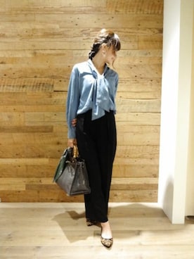 BARNYARDSTORM本部さん(レディース・163cm)の秋コーディネート