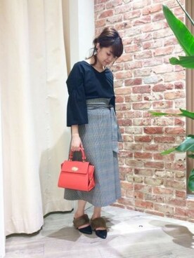 BARNYARDSTORM本部さん（レディース・153cm）の秋コーディネート