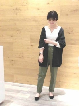 BARNYARDSTORM本部さん（レディース・162cm）の秋コーディネート