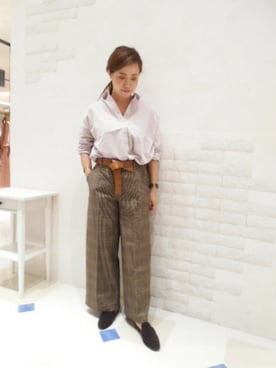 BARNYARDSTORM本部さん（レディース・160cm）の秋コーディネート