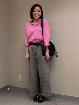 BARNYARDSTORM本部さん（レディース・166cm）の秋コーディネート