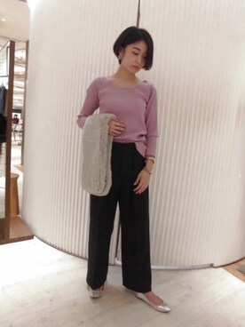 BARNYARDSTORM本部さん（レディース・157cm）の秋コーディネート