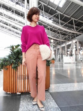 BARNYARDSTORM本部さん（レディース・167cm）の秋コーディネート