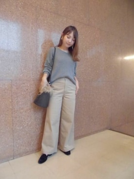 BARNYARDSTORM本部さん（レディース・152cm）の秋コーディネート