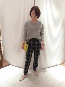 BARNYARDSTORM本部さん（レディース・154cm）の秋コーディネート