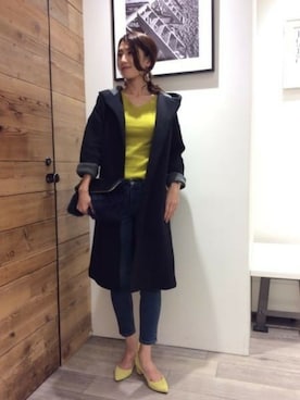 BARNYARDSTORM本部さん（レディース・166cm）の秋コーディネート