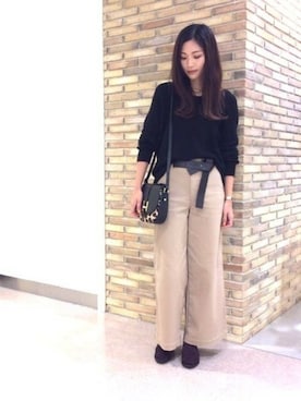 BARNYARDSTORM本部さん（レディース・167cm）の秋コーディネート