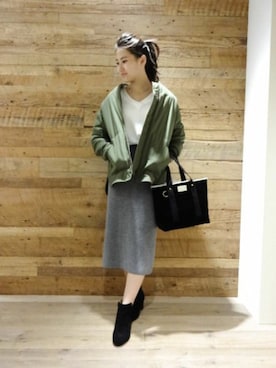 BARNYARDSTORM本部さん(レディース・164cm)の秋コーディネート