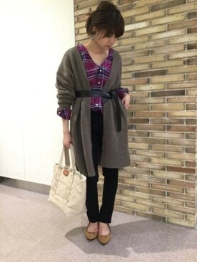 BARNYARDSTORM本部さん(レディース・153cm)の秋コーディネート
