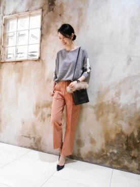 BARNYARDSTORM本部さん（レディース・170cm）の秋コーディネート