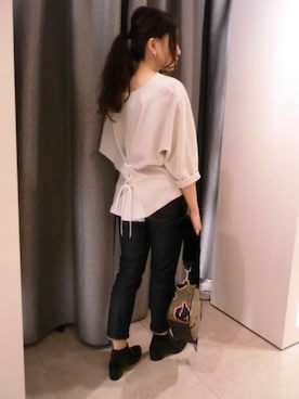 BARNYARDSTORM本部さん（レディース・152cm）の秋コーディネート