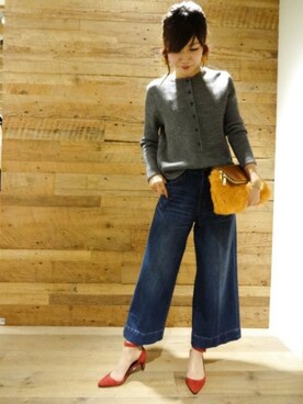 BARNYARDSTORM本部さん(レディース・163cm)の秋コーディネート