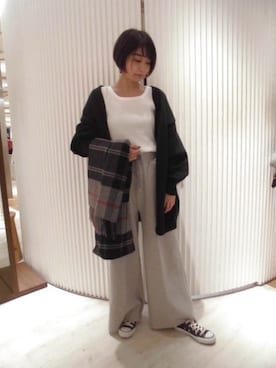 BARNYARDSTORM本部さん（レディース・157cm）の秋コーディネート