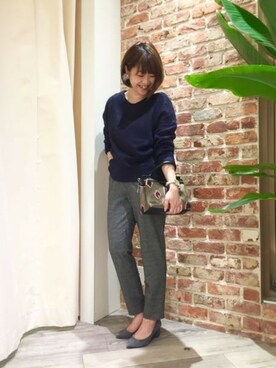 BARNYARDSTORM本部さん（レディース・156cm）の秋コーディネート