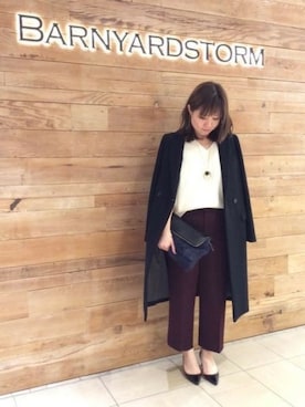 BARNYARDSTORM本部さん(レディース・157cm)の秋コーディネート