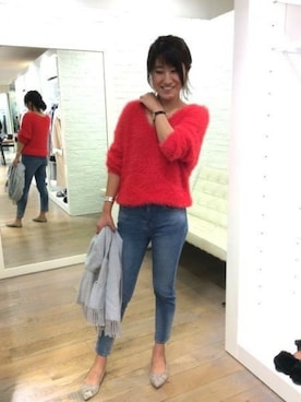 BARNYARDSTORM本部さん（レディース・163cm）の秋コーディネート