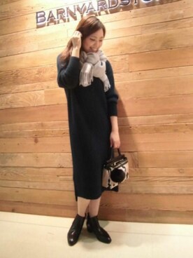 BARNYARDSTORM本部さん（レディース・160cm）の秋コーディネート