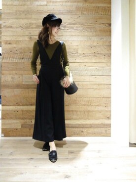 BARNYARDSTORM本部さん(レディース・163cm)の秋コーディネート