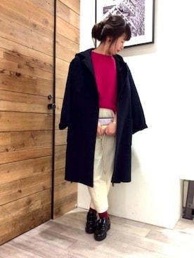 「軽量アウター」｜BARNYARDSTORM本部さん（レディース・168cm）の秋コーディネート