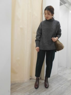 BARNYARDSTORM本部さん（レディース・158cm）の秋コーディネート