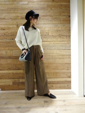 BARNYARDSTORM本部さん（レディース・163cm）の秋コーディネート