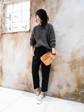 BARNYARDSTORM本部さん（レディース・170cm）の秋コーディネート