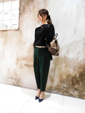 BARNYARDSTORM本部さん（レディース・158cm）の秋コーディネート