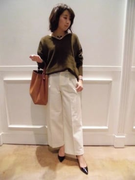 BARNYARDSTORM本部さん（レディース・156cm）の冬コーディネート