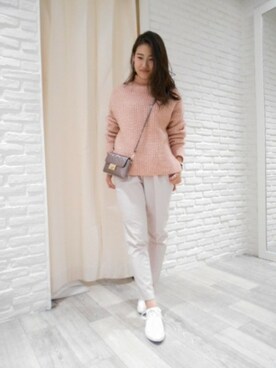 BARNYARDSTORM本部さん(レディース・164cm)の冬コーディネート