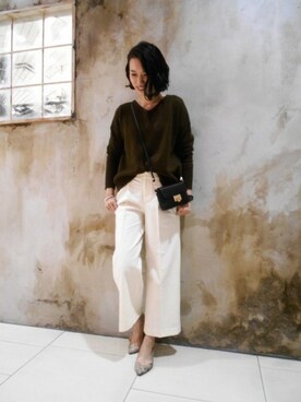 BARNYARDSTORM本部さん（レディース・170cm）の冬コーディネート