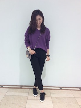 BARNYARDSTORM本部さん（レディース・162cm）の冬コーディネート