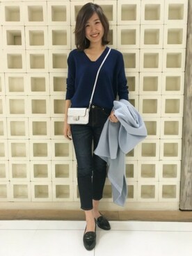 BARNYARDSTORM本部さん(レディース・170cm)の冬コーディネート