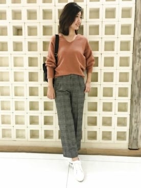 BARNYARDSTORM本部さん（レディース・169cm）の冬コーディネート