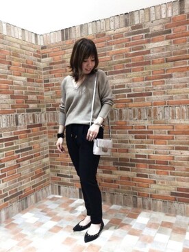 BARNYARDSTORM本部さん（レディース・161cm）の冬コーディネート