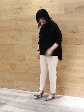 BARNYARDSTORM本部さん（レディース・162cm）の冬コーディネート