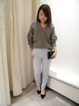 BARNYARDSTORM本部さん（レディース・161cm）の冬コーディネート