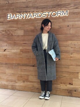 BARNYARDSTORM本部さん（レディース・165cm）の冬コーディネート