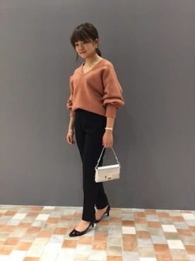 BARNYARDSTORM本部さん（レディース・151cm）の冬コーディネート