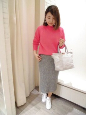 BARNYARDSTORM本部さん（レディース・161cm）の冬コーディネート