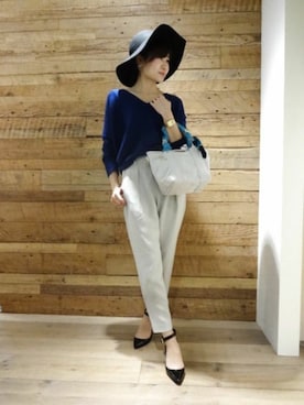 BARNYARDSTORM本部さん(レディース・163cm)の冬コーディネート