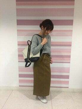 BARNYARDSTORM本部さん（レディース・162cm）の冬コーディネート