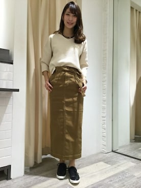 BARNYARDSTORM本部さん(レディース・170cm)の冬コーディネート