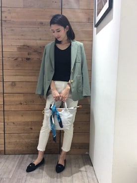 BARNYARDSTORM本部さん（レディース・166cm）の冬コーディネート