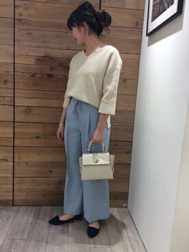 BARNYARDSTORM本部さん(レディース・167cm)の冬コーディネート