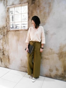 BARNYARDSTORM本部さん(レディース・170cm)の冬コーディネート