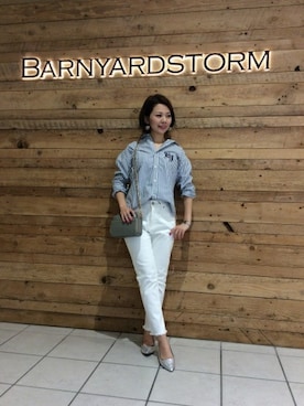BARNYARDSTORM本部さん(レディース・157cm)の冬コーディネート