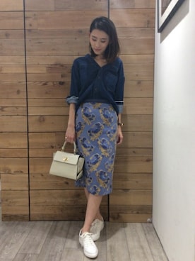 BARNYARDSTORM本部さん（レディース・166cm）の冬コーディネート