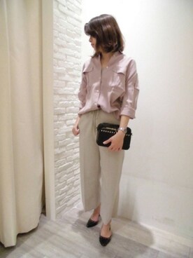 BARNYARDSTORM本部さん（レディース・156cm）の冬コーディネート