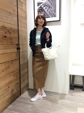 BARNYARDSTORM本部さん（レディース・167cm）の冬コーディネート