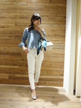 BARNYARDSTORM本部さん（レディース・163cm）の冬コーディネート